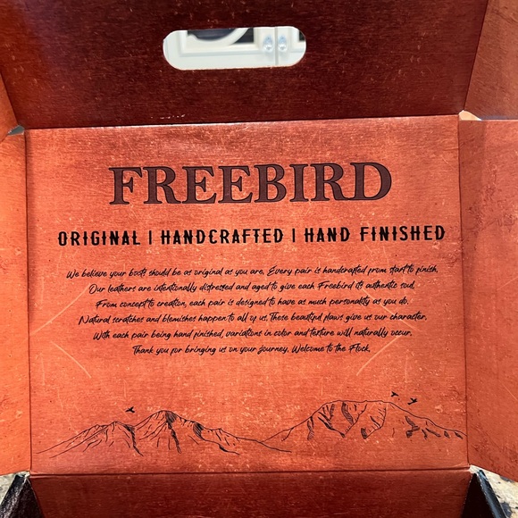 Authentic FreeBird Wazee Beige summer boots like new. Fits like size 10 - Picture 8 of 10